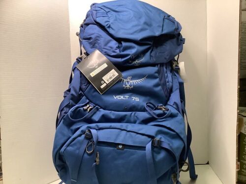 Osprey Volt 75 portada Blue Backpack, Appears New - Lot 563