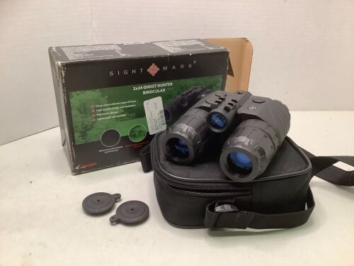 Sight mark 2x24 Ghost Hunter Binocular, Appears New - Lot 572
