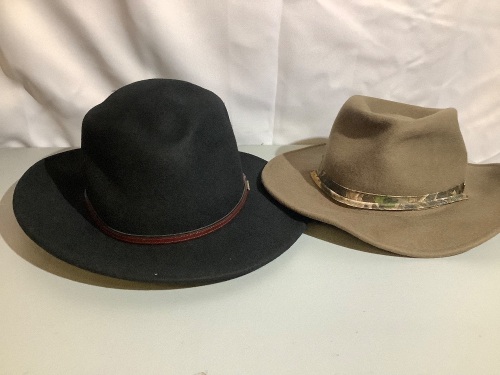 Lot of (2) Hats, Appears New - Lot 653
