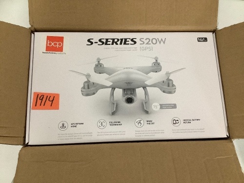 2.4G FPV RC Drone w/ 720P Live HD WiFi Camera, Auto-Return and Altitude Hold - Lot 1914