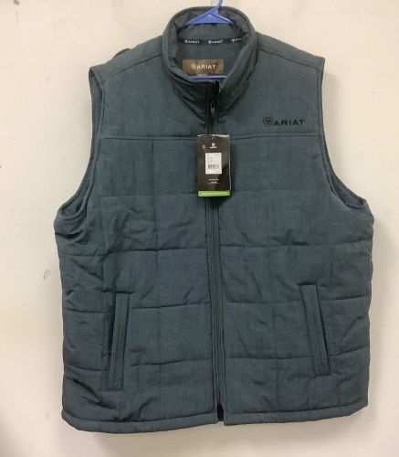 Ariat Mens Vest, XXL, Appears New - Lot 83