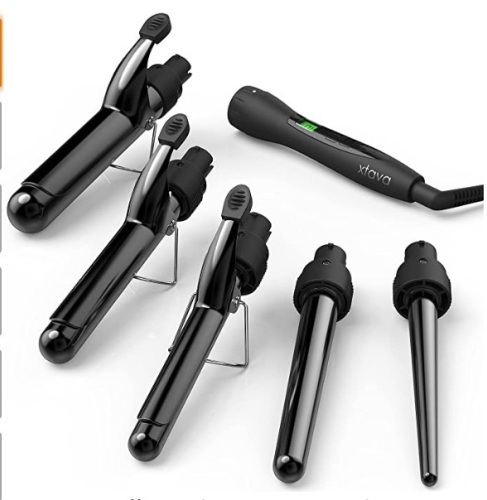 5 in 1 Professional Curling Iron and Wand Set, New - Lot 92