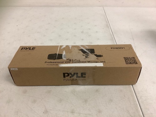 Pyle Professional VHF Handheld Microphone, E-Comm Return - Lot 109