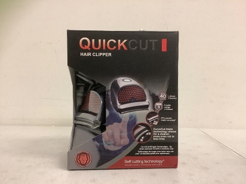 QuickCut Hair Clipper, Appears New - Lot 129
