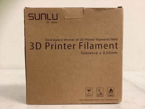 3D Printer Filament, E-Comm Return - Lot 192
