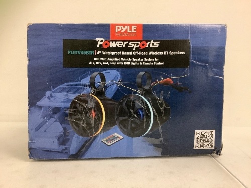 Pyle 4" Waterproof Off Road Bluetooth Speakers, E-Comm Return - Lot 197