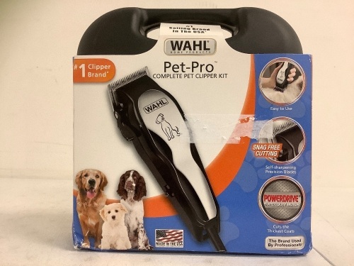 WAHL Pet-Pro Clipper Kit, E-Comm Return - Lot 212