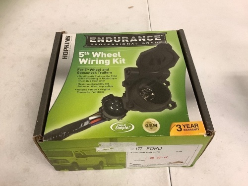 5th Wheel Wiring Kit, E-Comm Return - Lot 216