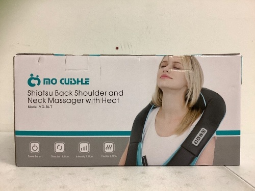 Shoulder and Neck Massager with Heat, Appears New - Lot 222
