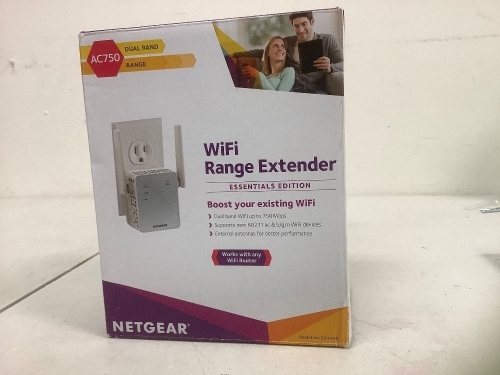 Netgear WiFi Range Extender, Untested, E-Commerce Return - Lot 225