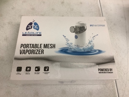 Portable Mesh Vaporizer, New - Lot 243