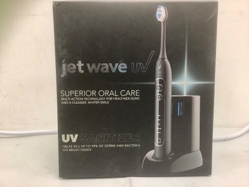 Jet Wave UV Power Toothbrush, Untested, E-Commerce Return - Lot 345