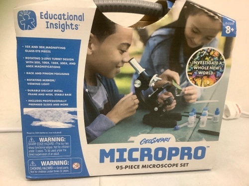 GeoSafari Micropro Microscope Set, Appears new - Lot 360