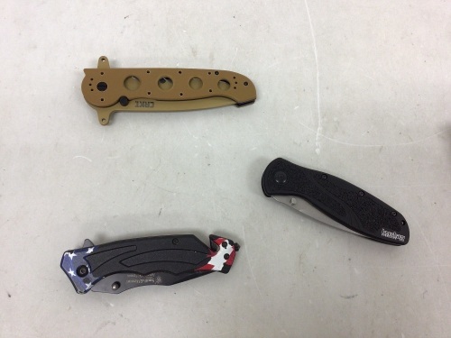 Lot of (3) Folding Knives, E-Commerce Return - Lot 370