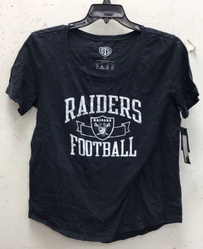 Womens Raiders Football Shirt, M, Appears New - Lot 372