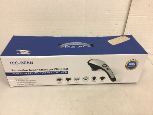 Percussion Massager w/ Heat, Powers Up, E-Commerce Return - Lot 378