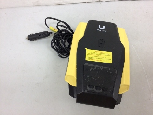 VacLife Car Air Compressor, Untested, E-Commerce Return - Lot 381