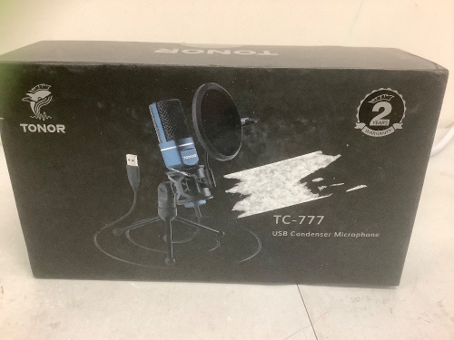 Tonor USB Condenser Microphone, Untested, E-Commerce Return - Lot 423