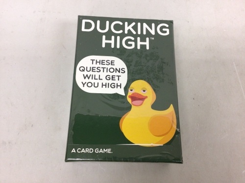 Ducking High Card Game, Appears New - Lot 452