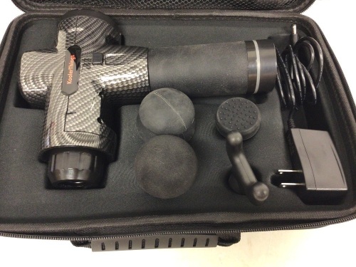 Kooler Things Massage Gun, Powers Up, E-Commerce Return - Lot 455