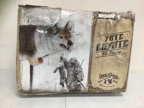Lucky Duck Coyote Decoy, E-Commerce Return - Lot 468