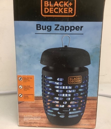Black & Decker Bug Zapper, Untested, E-Commerce Return - Lot 470