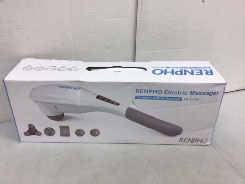 Renpho Electric Massager, Powers Up, E-Commerce Return - Lot 495
