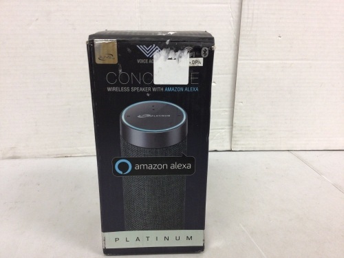 iLive Concierge WiFi Wireless Speaker w/Amazon Alexa, Powers up, E-Commerce Return - Lot 501