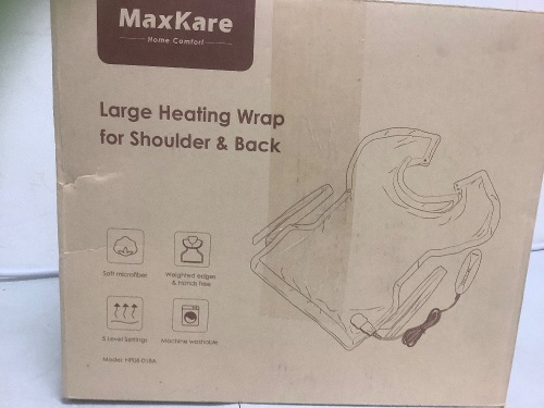 Large Heating Wrap, Untested, E-Commerce Return - Lot 506