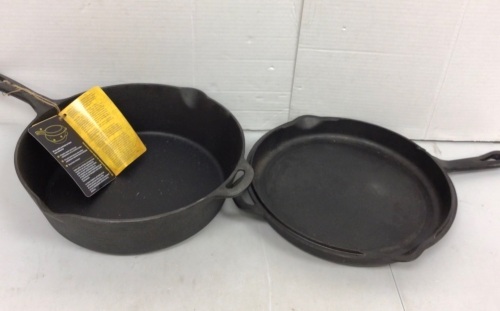12" Cast Iron Skillet w/ Lid, E-Commerce Return - Lot 525