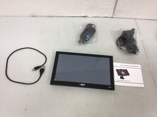 GPS Navigation System, Powers Up, E-Commerce Return - Lot 536