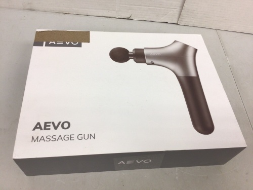 AEVO Massage Gun, Powers Up, E-Commerce Return - Lot 545