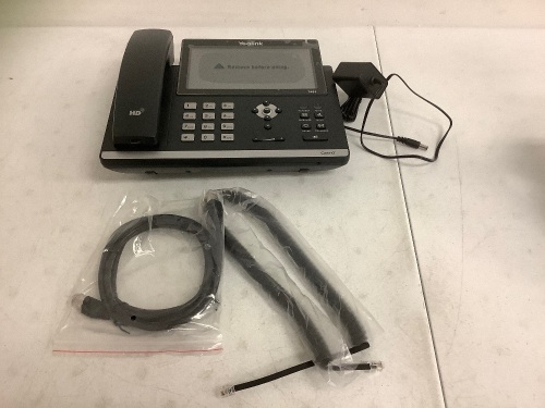 Gigabit IP Phone, Powers Up, Appears New - Lot 612