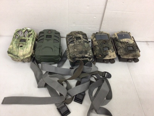 Lot of (5) Trail Cameras, Untested, E-Commerce Return - Lot 622