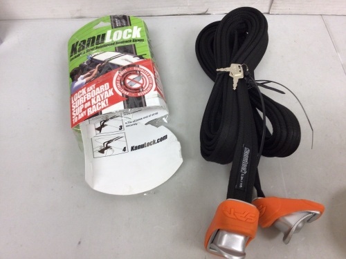 KanuLock Roofrack Straps, E-Commerce Return - Lot 627