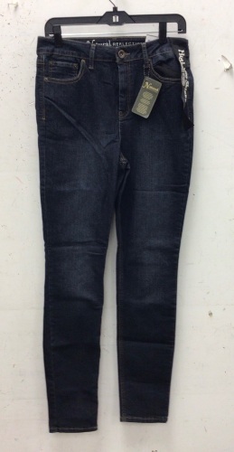Natural Reflections Womens High Rise Skinny Jeans, 12T, Appears New - Lot 672