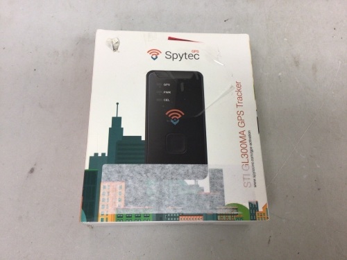Spytec GPS Tracker, Powers Up, E-Commerce Return - Lot 699AA