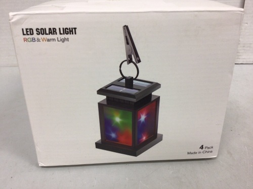 LED Solar Lights, Untested, E-Commerce Return - Lot 701