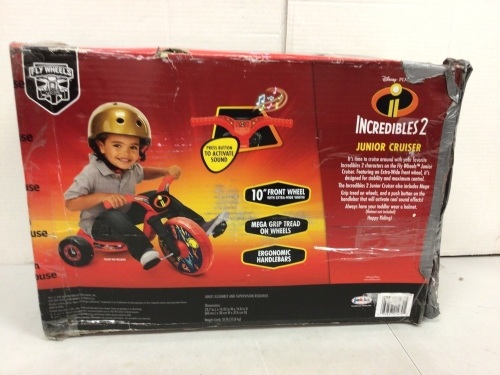 Incredibles 2 Junior Cruiser, E-Commerce Return - Lot 733