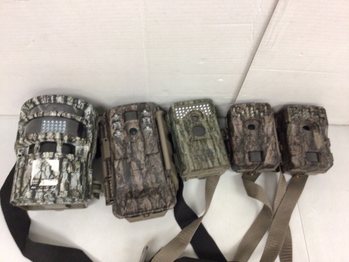 Lot of (5) Trail Cameras, Untested, E-Commerce Return - Lot 743