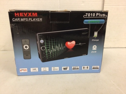 Hevxm Car MP5 Player, Untested, E-Commerce Return - Lot 745