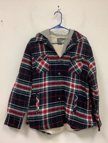 Natural Reflections Womens Flannel Jacket, XL, Appears New - Lot 795