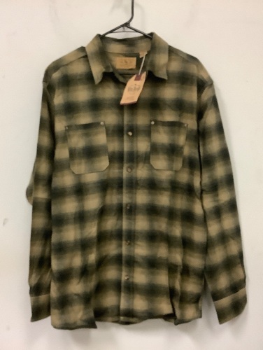 Red Head Mens Flannel, Large, Appears New - Lot 802