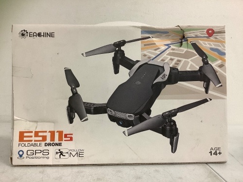 Foldable Drone, E511s, E-Comm Return - Lot 825