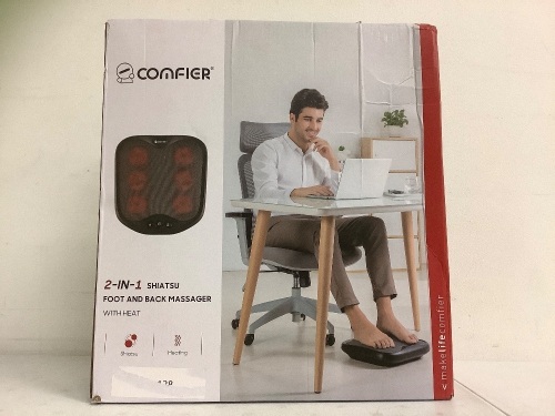 2 in 1 Foot and Back Massager, E-Comm Return - Lot 834