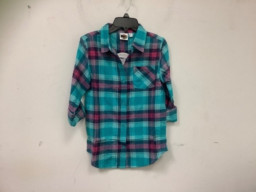 Outdoor Kids Girls Flannel, XL, Appears New - Lot 837
