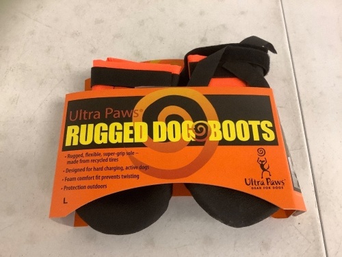 Rugged Dog Boots, Large, E-Comm Return - Lot 840