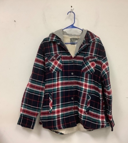 Natural Reflections Womens Flannel Jacket, Large, Appears New - Lot 853