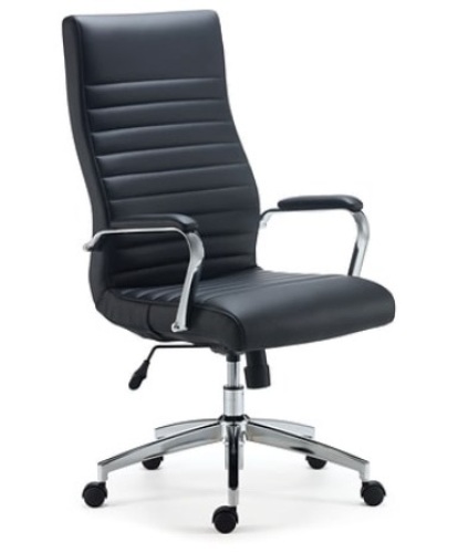 Bentura Bonded Leather Managers Chair, Appears New - Lot 884