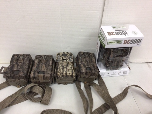 Lot of (5) Trail Cameras, Untested, E-Commerce Return - Lot 942